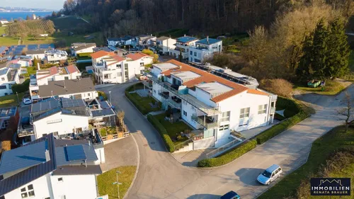 Luftaufnahme der Wohnanlage